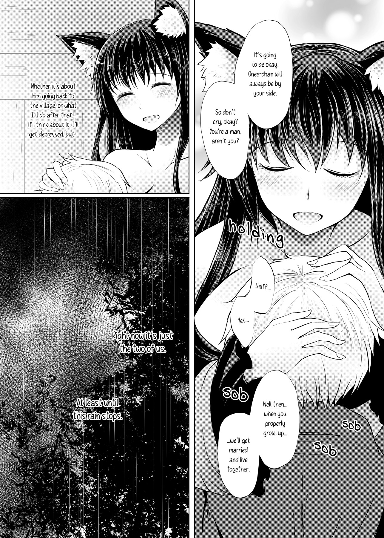 Hentai Manga Comic-At Least Until This Rain Stops-Read-25